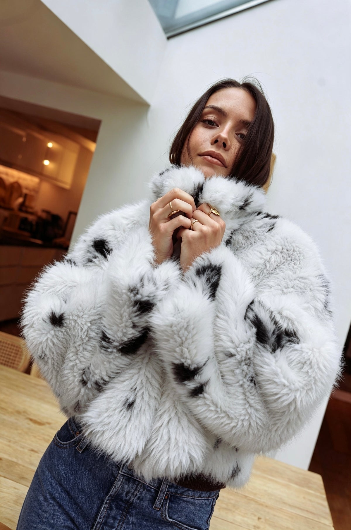 Manteau Blanche