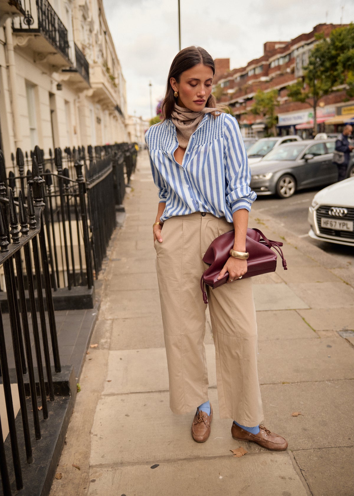 Pantalon Meliane Beige