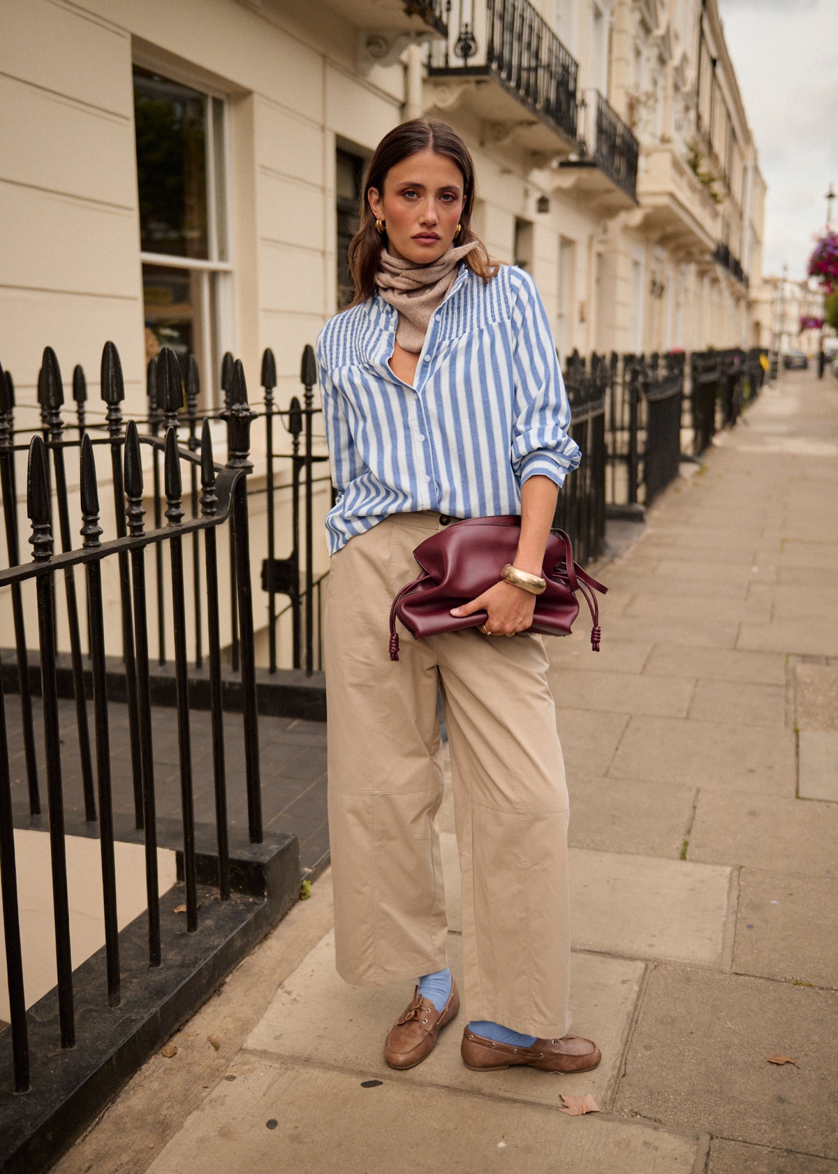 Pantalon Meliane Beige