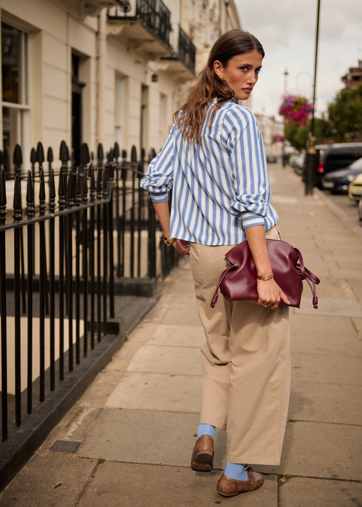 Pantalon Meliane Beige