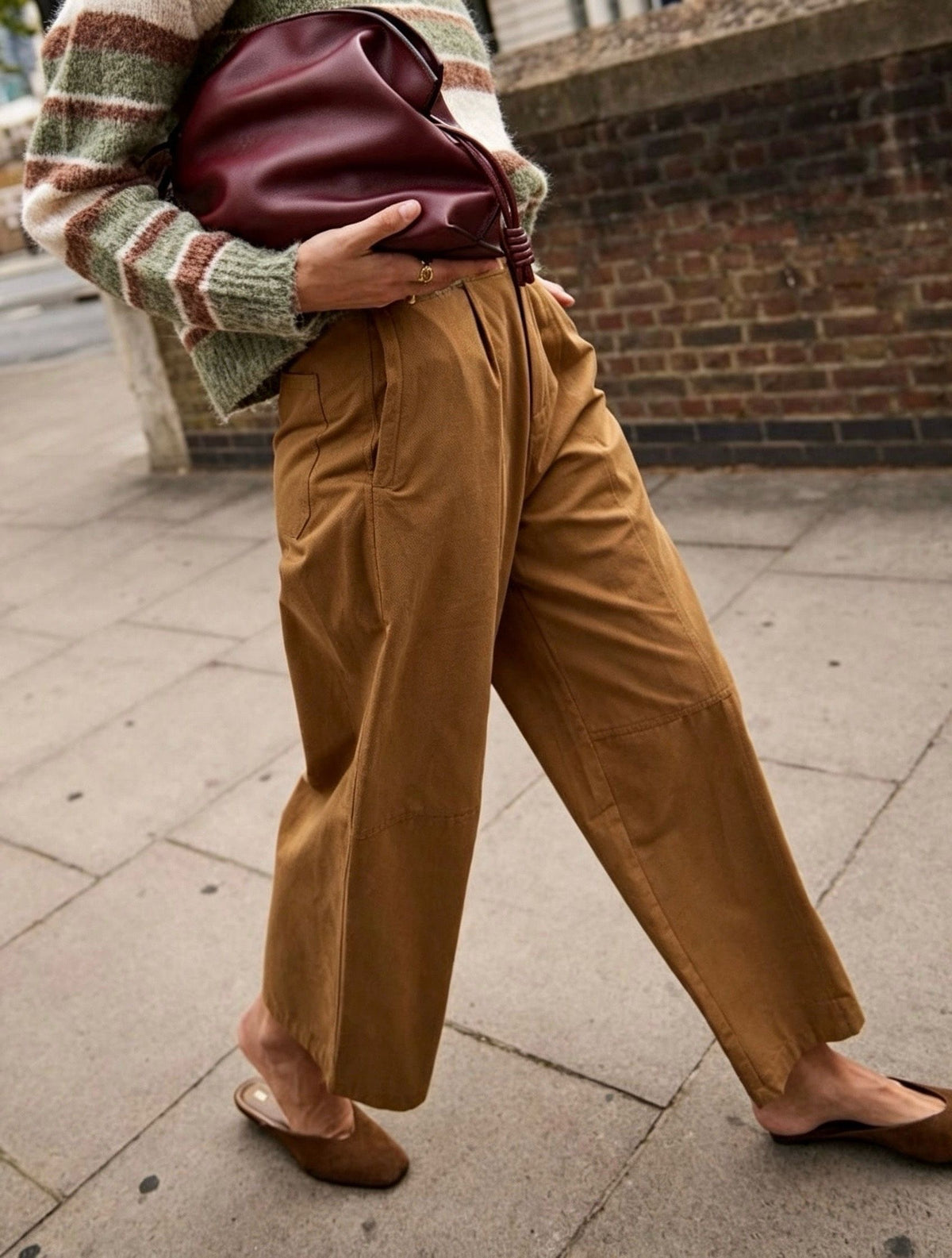 Pantalon Meliane Beige