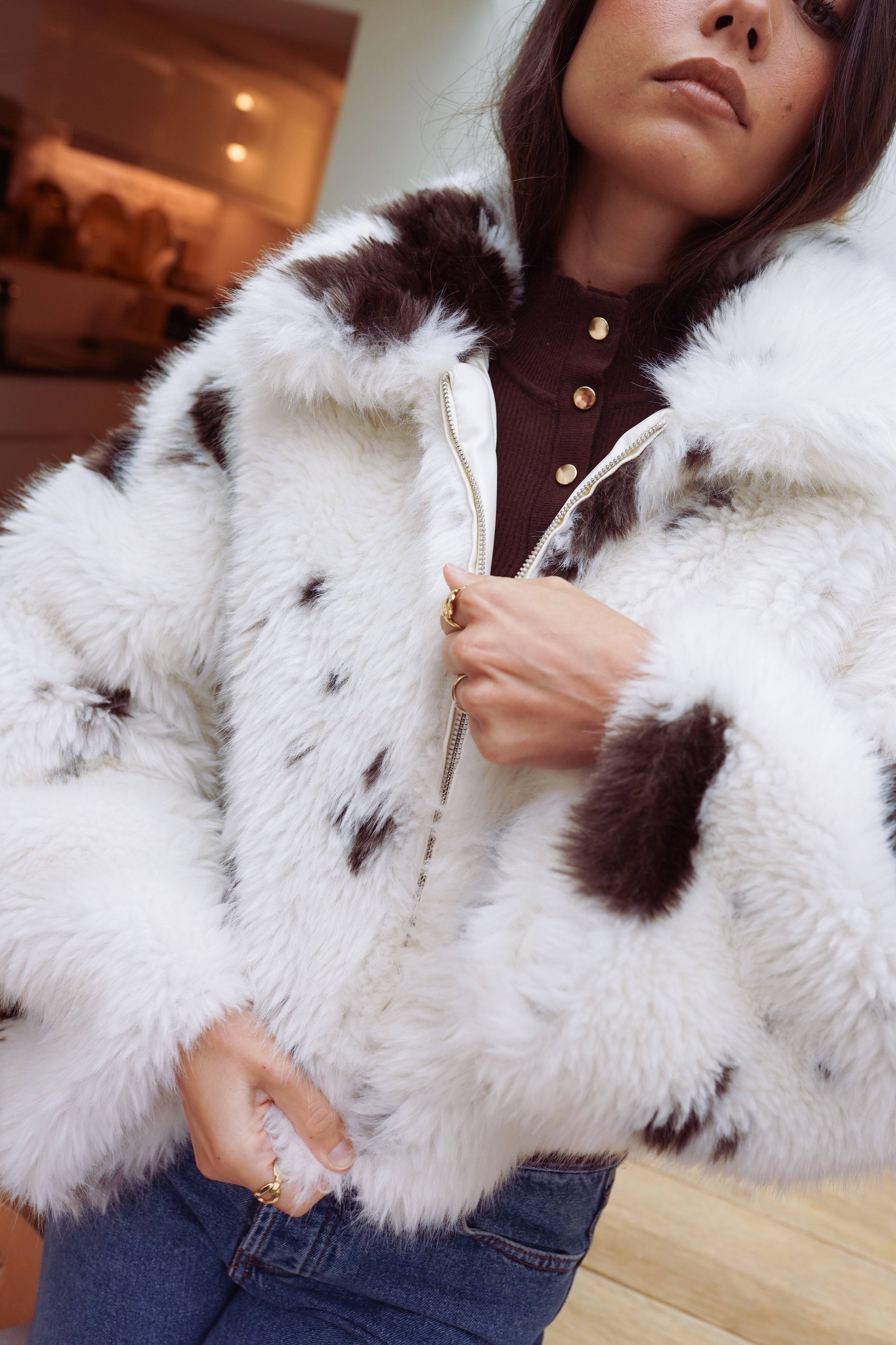Manteau Blanche